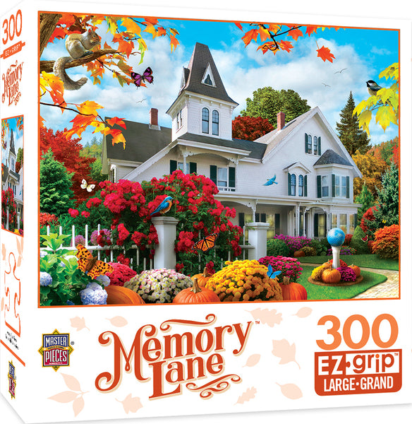 MEMORY LANE OCTOBER SKIES LARGE 300 PIECE EZGRIP JIGSAW PUZZLE BY ALAN GIANA