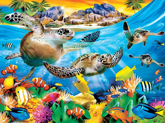 Tropics - Breaking Waves 300pc EzGrip Puzzle