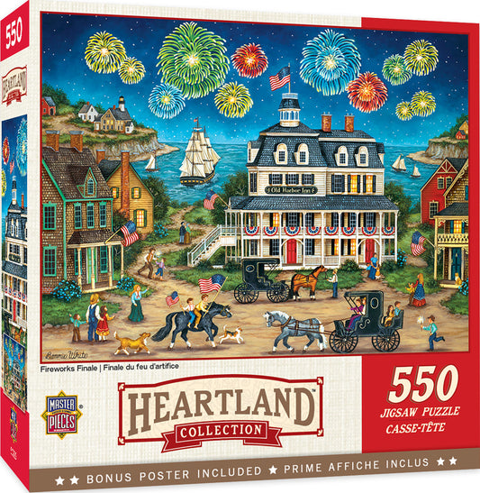 Heartland Collection - Fireworks Finale 550pc Puzzle