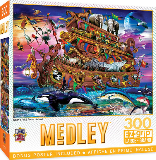 Medley - Noah's Ark 300pc EzGrip Puzzle