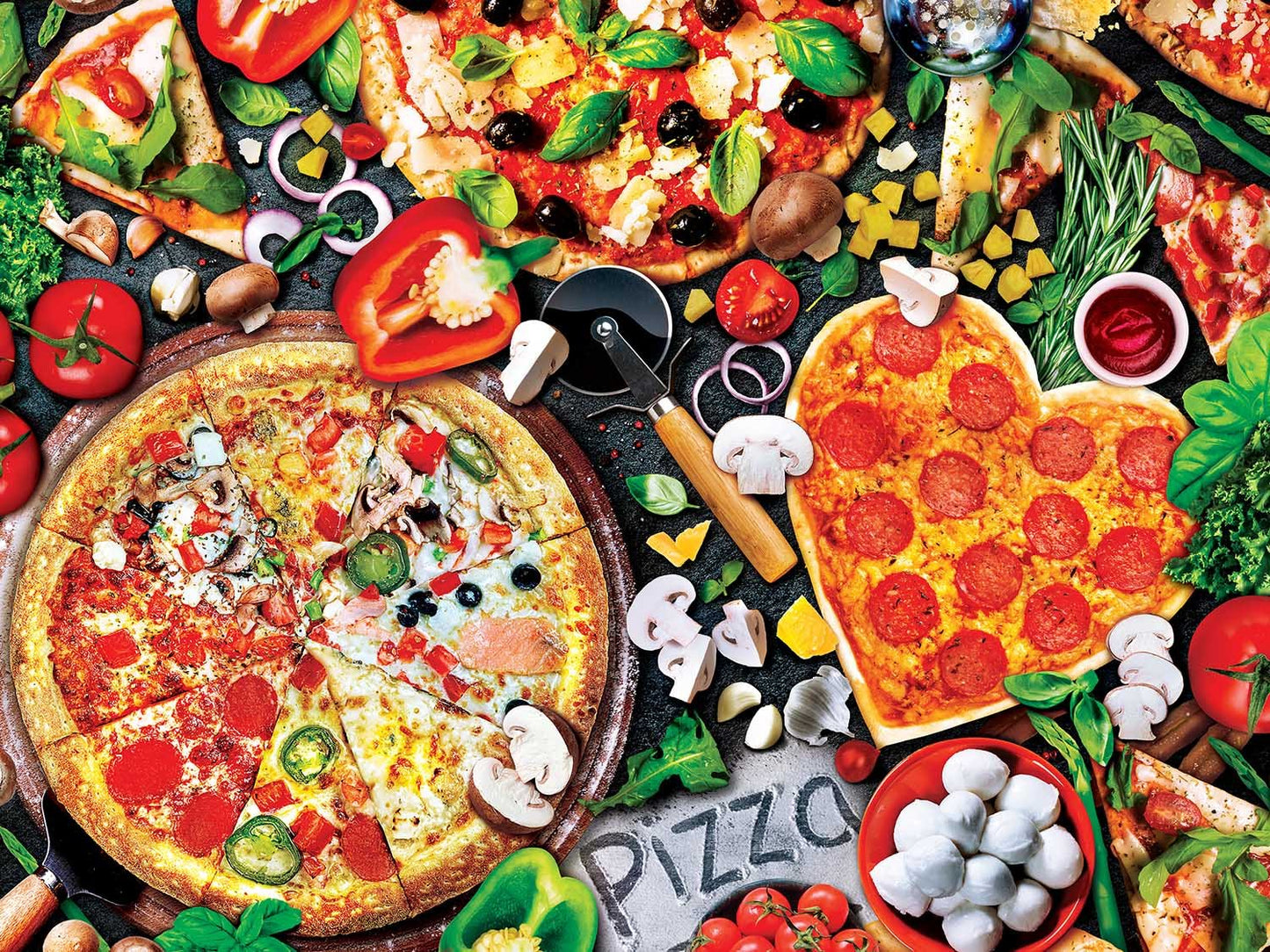 Trendz - Viva la Pizza 300pc EzGrip Puzzle