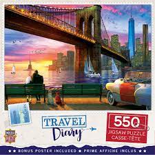 Travel Diary - New York Romance 550pc Puzzle