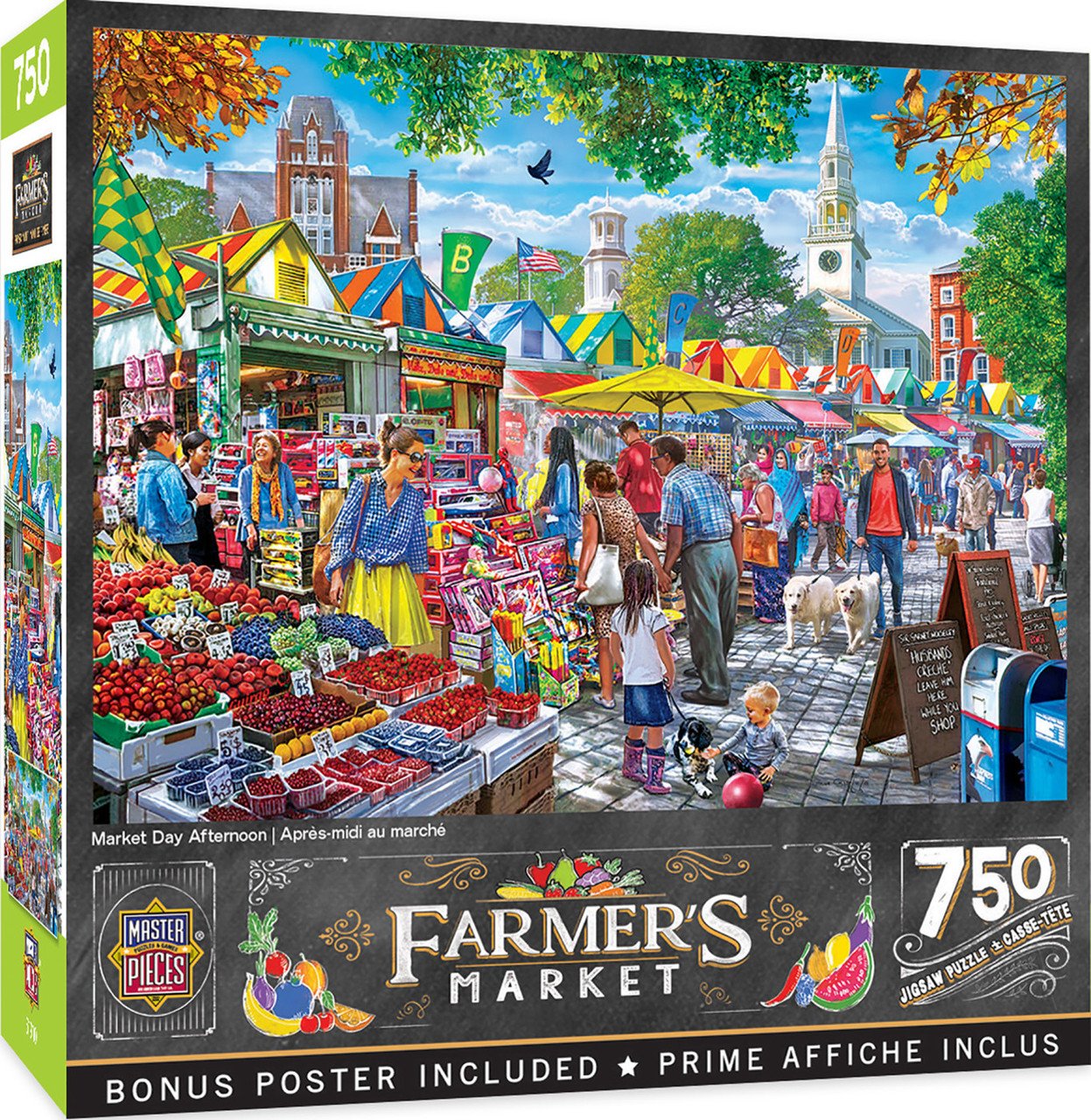 Farmer's Market - Market Day Afternoon 750pc Puzzle