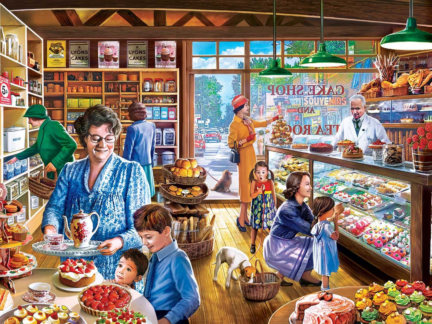 Shopkeepers - Cakes & Treats 750pc Puzzle