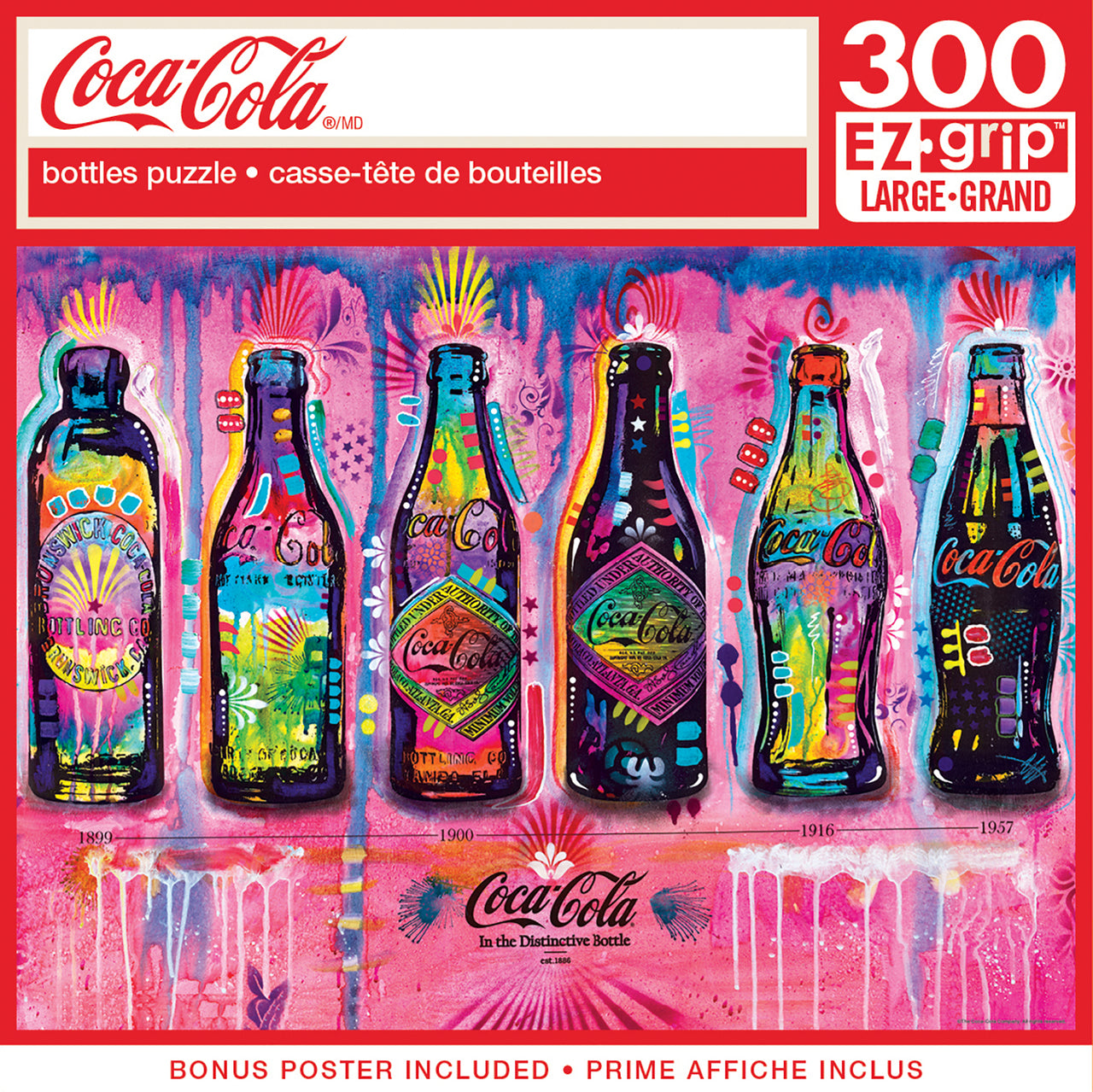 Coca-Cola - Bottles 300pc EzGrip Puzzle