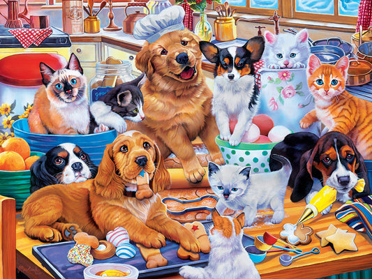 Playful Paws - Baking Cookoff 300pc EzGrip Puzzle