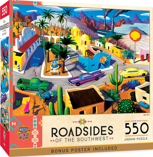 Roadsides of the Southwest - Ajo Al's 550pc Puzzle