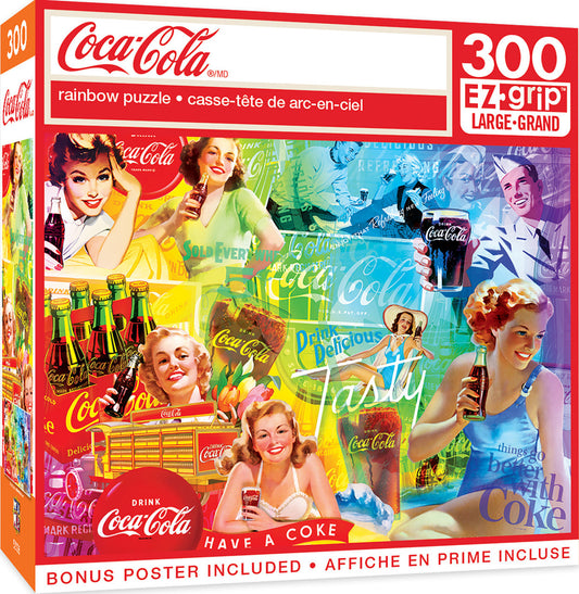 Coca-Cola - Rainbow 300pc EzGrip Puzzle