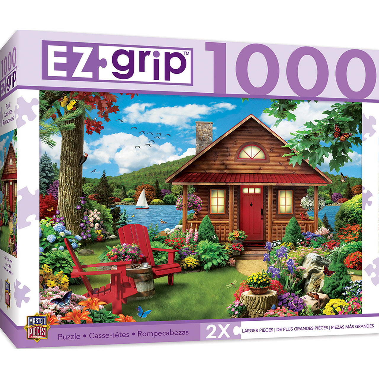 1000EZGRIP A PERFECT SUMMER - LARGE 1000 PIECE JIGSAW PUZZLE