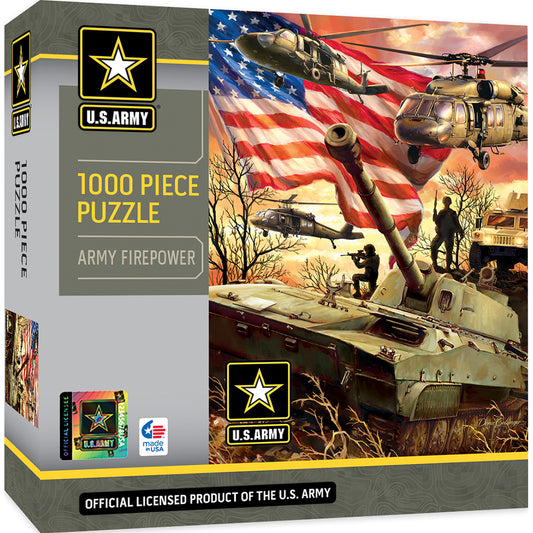 U.S. ARMY FIREPOWER - 1000 PIECE JIGSAW PUZZLE