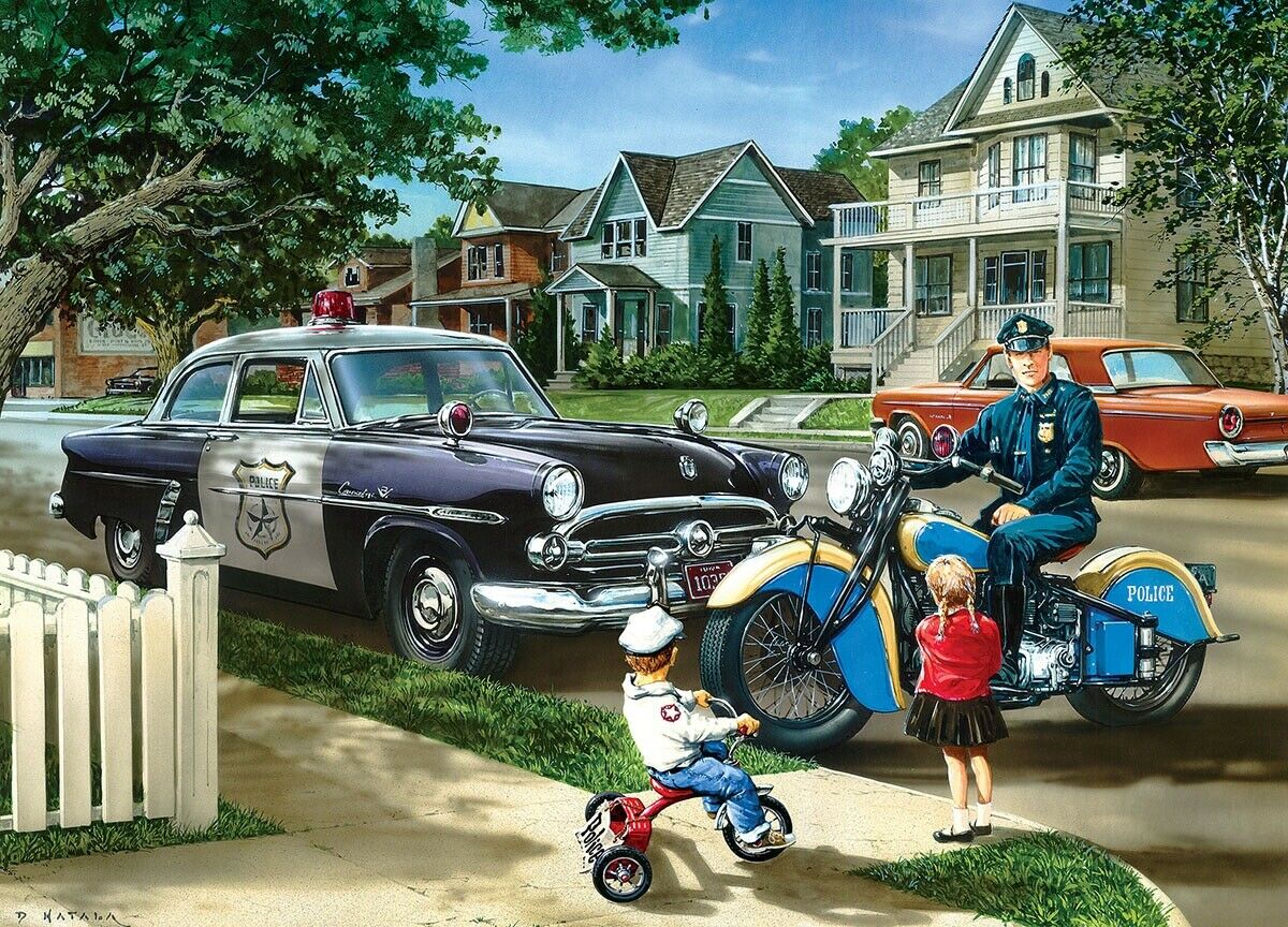 Neighborhood Patrol 1000 Piece Hometown Heroes