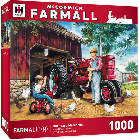 Farmall Case IH - Barnyard Memories 1000pc Puzzle