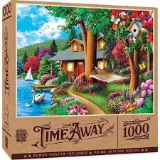 Time Away - Around the Lake 1000pc Puzzle