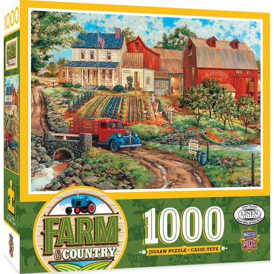 Farm & Country - Grandma's Garden 1000pc Puzzle