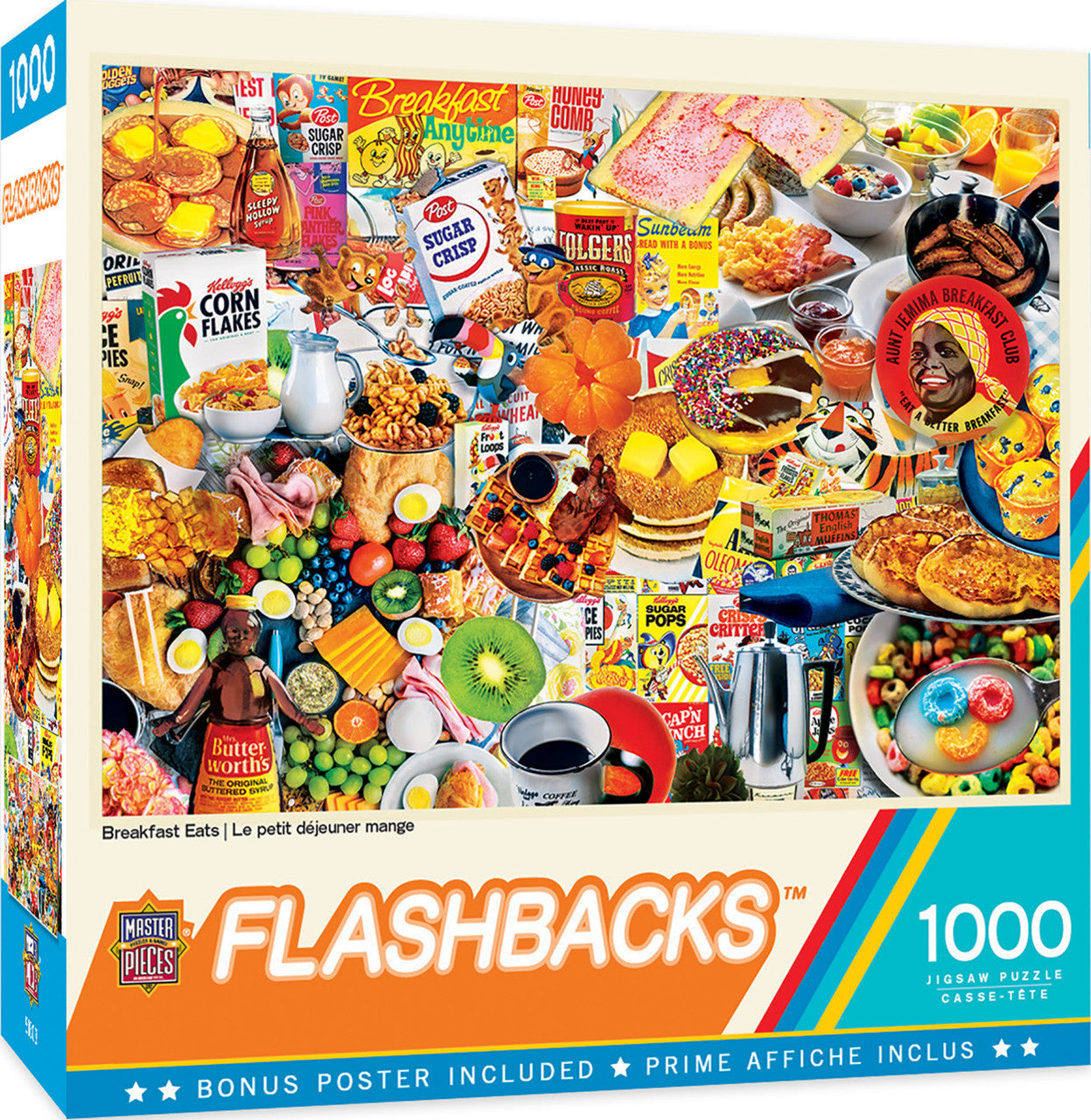 Flashbacks - Breakfast Eats 1000pc Puzzle