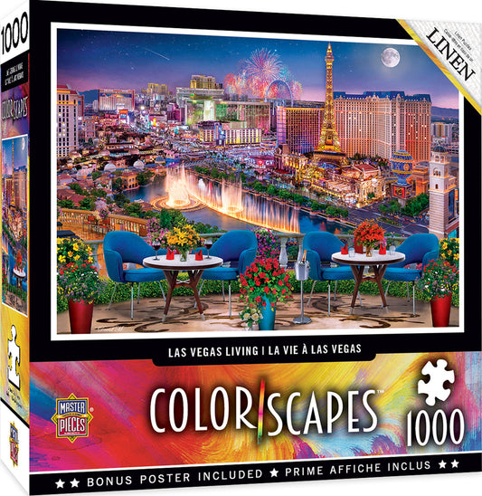 Colorscapes - Las Vegas Living 1000pc Puzzle