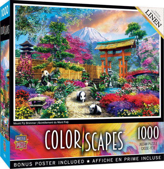 Colorscapes - Mount Fuji Shimmer 1000pc Puzzle