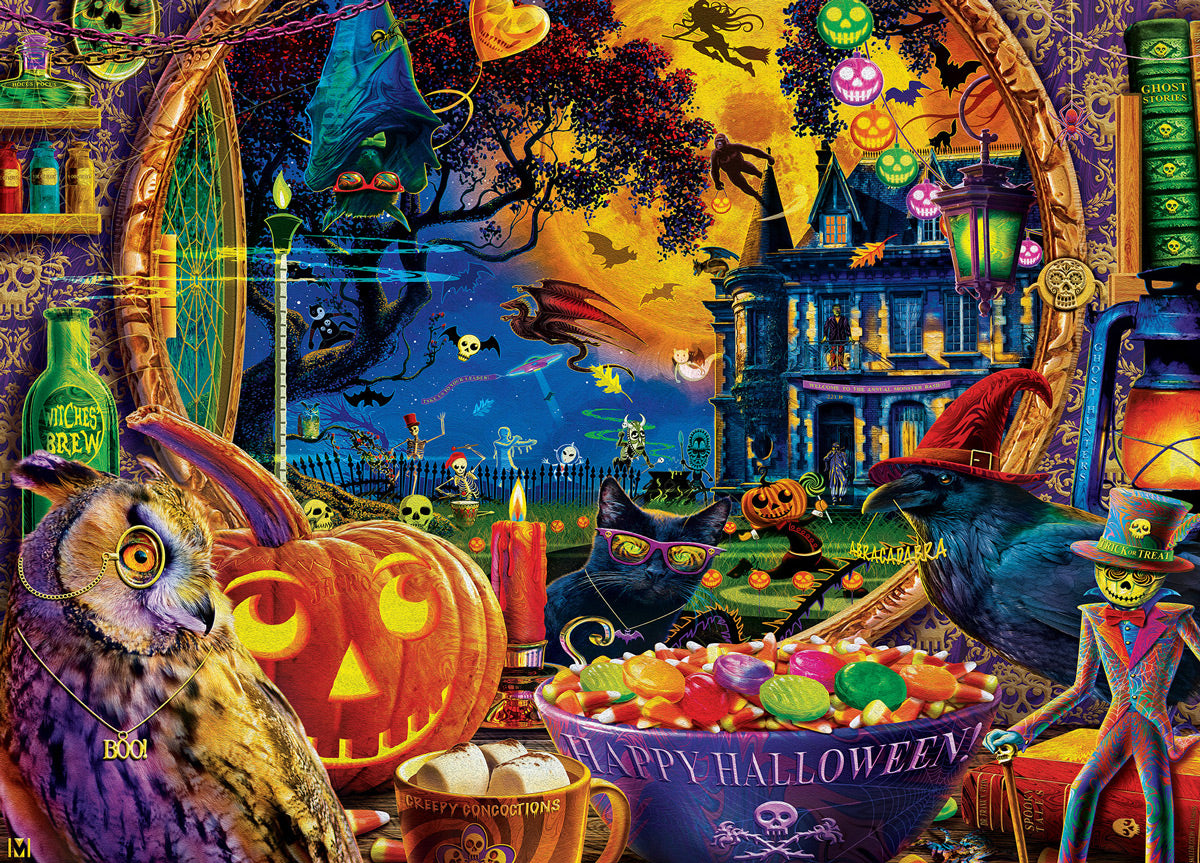 Halloween - A Scary Night Outside 1000pc Puzzle