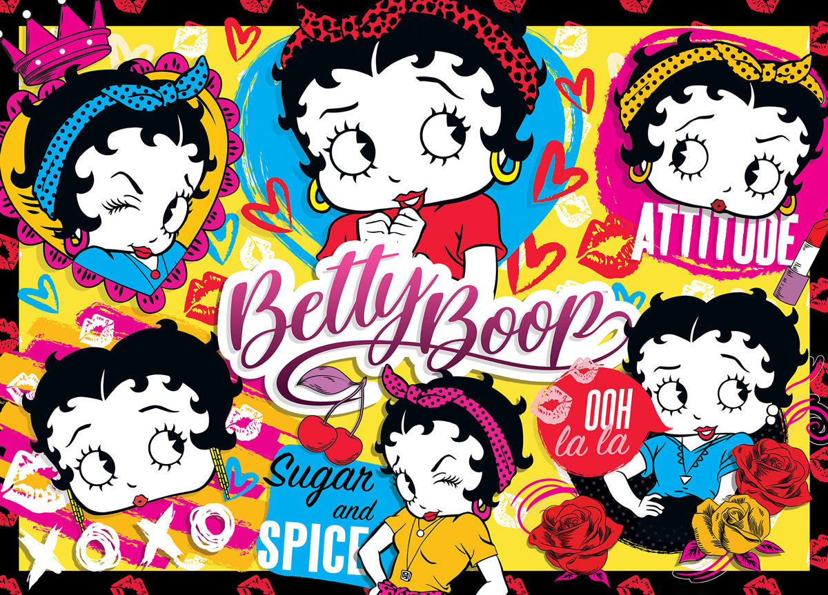 Betty Boop - Pop Star 1000pc Puzzle