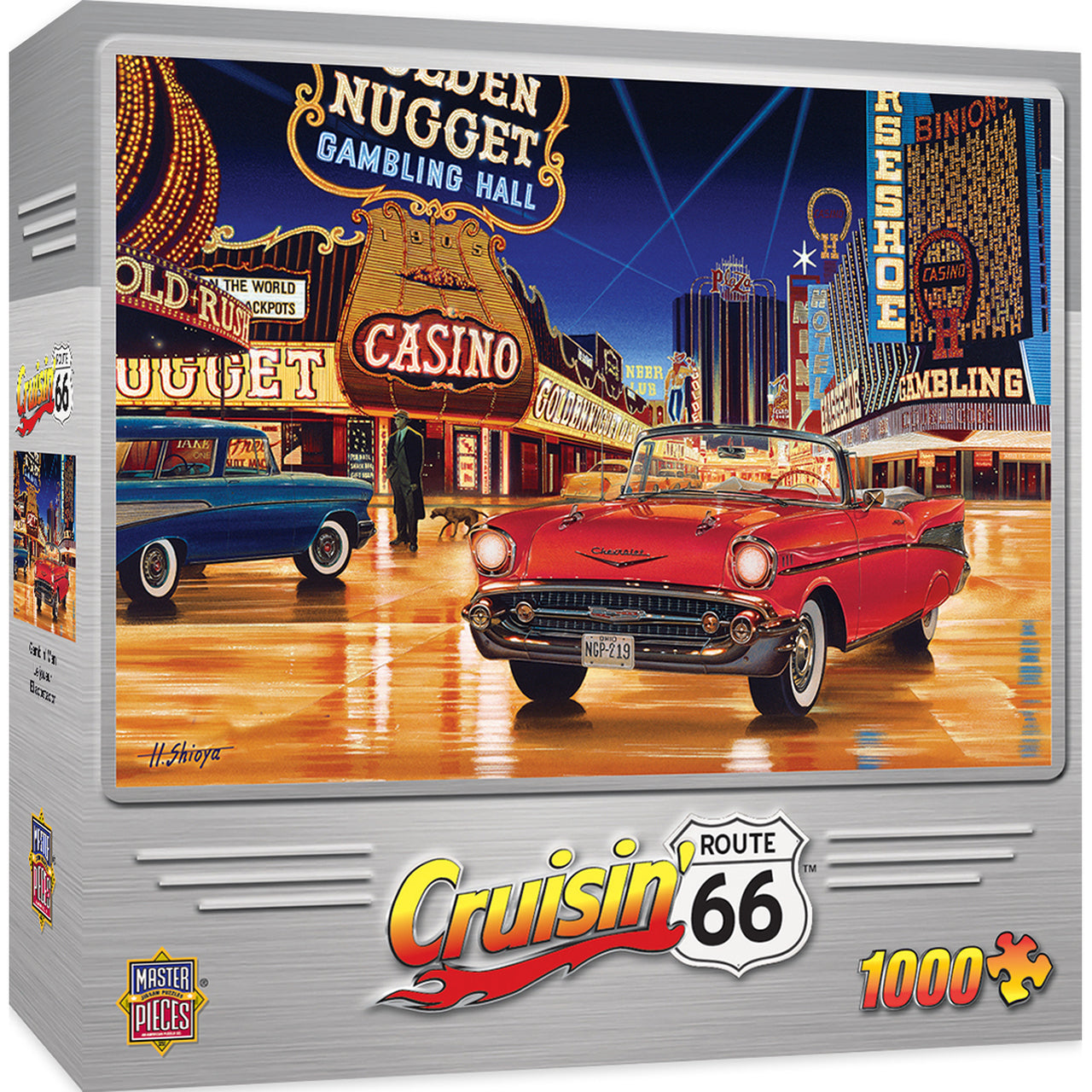 Cruisin Rt66 - Gamblin Man 1000pc Puzzle