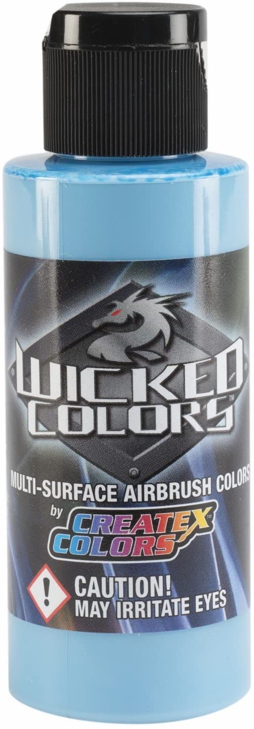 Wicked Laguna Blue Createx 2 oz. Bottle Wicked Airbrush Color