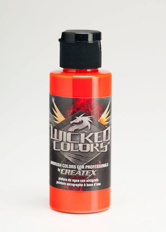 Wicked Detail Orange Createx 2 oz. Bottle Wicked Airbrush Color