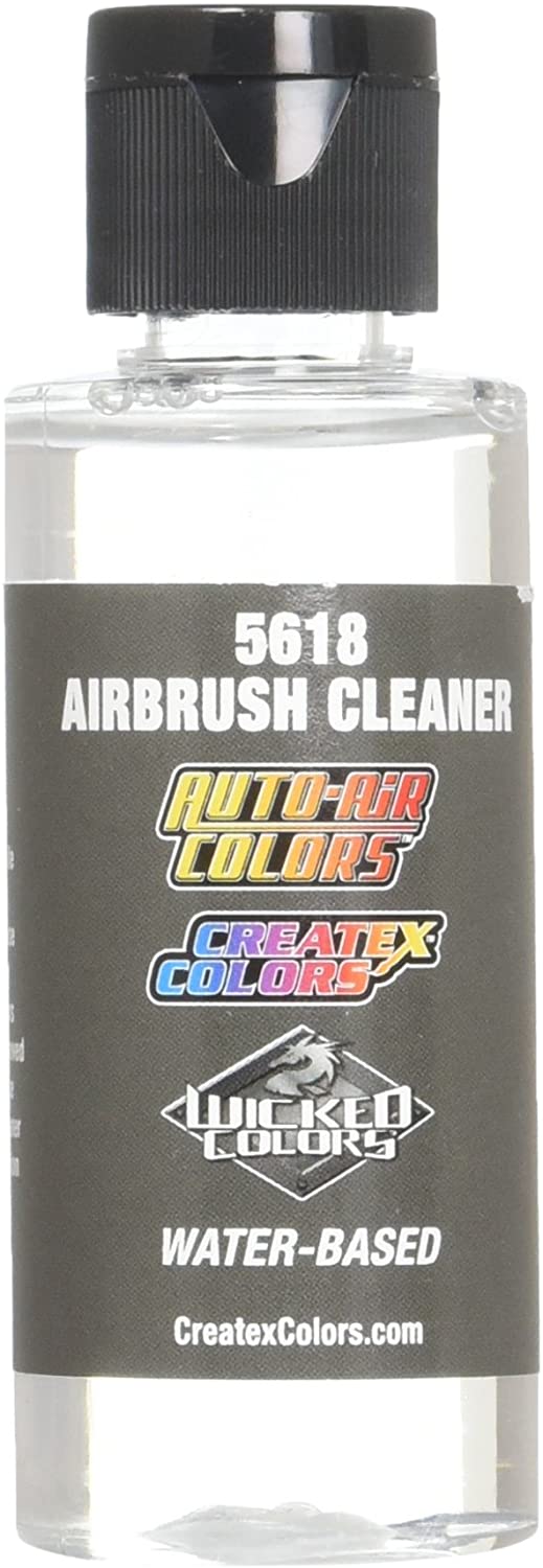 Wicked Airbrush Cleaner Createx 2 oz. Bottle Wicked Airbrush Color