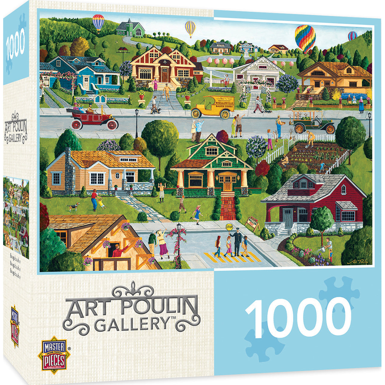 Hometown Gallery - Bungalowville 1000pc Puzzle