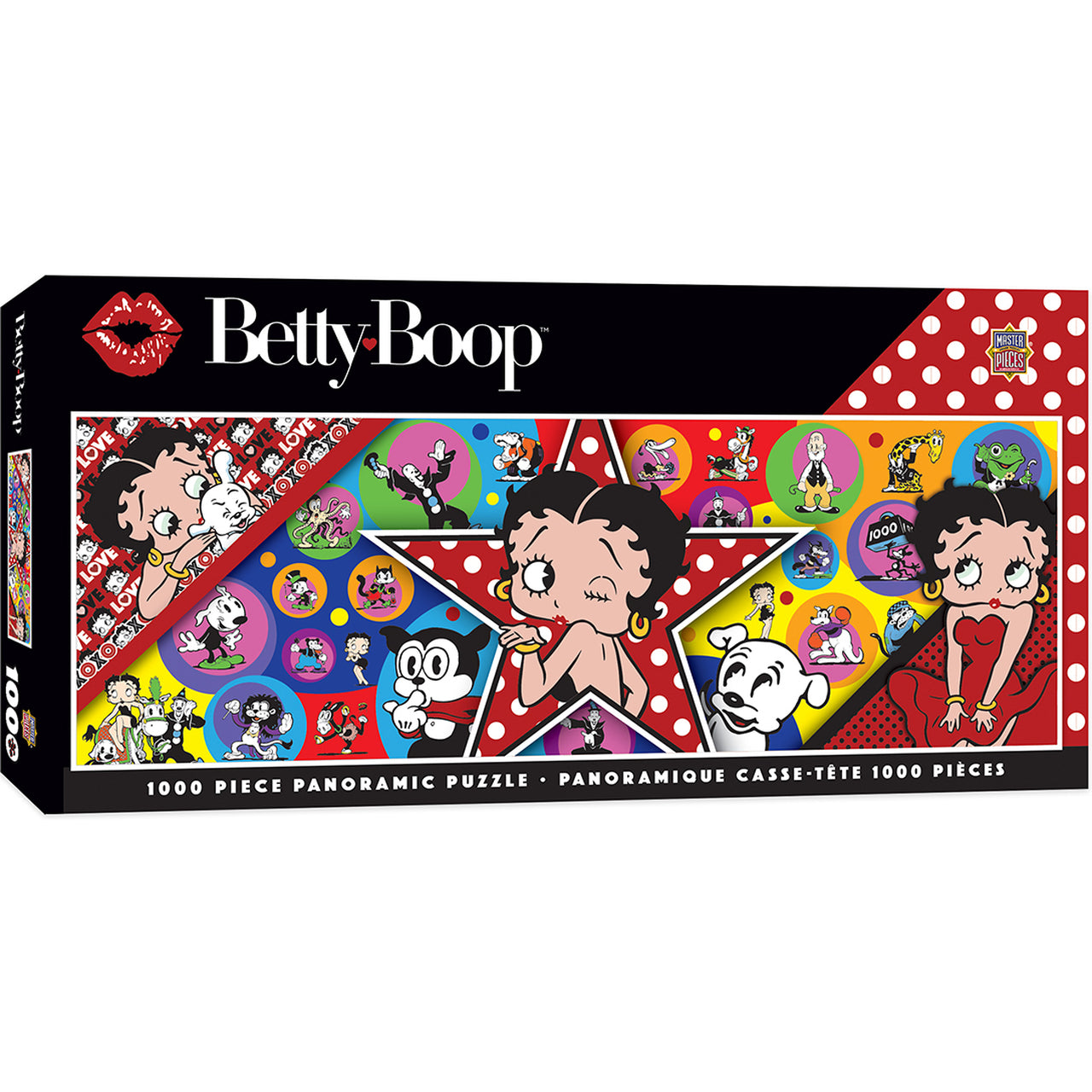 Betty Boop - 1000pc Panoramic Puzzle