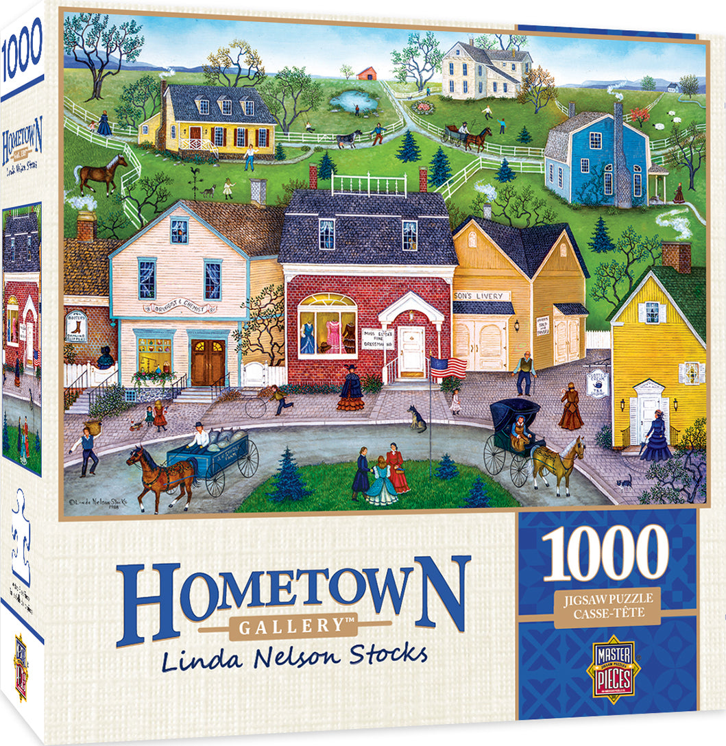 Hometown Gallery - The Dress Shop 1000pc Puzzle