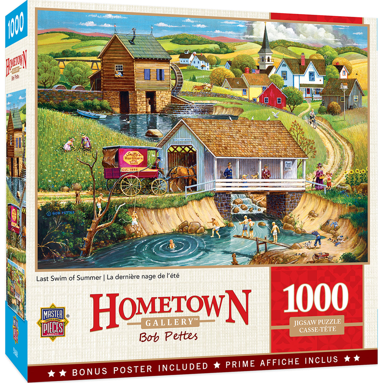 Hometown Gallery - Last Swim of Summer 1000pc Puzzle