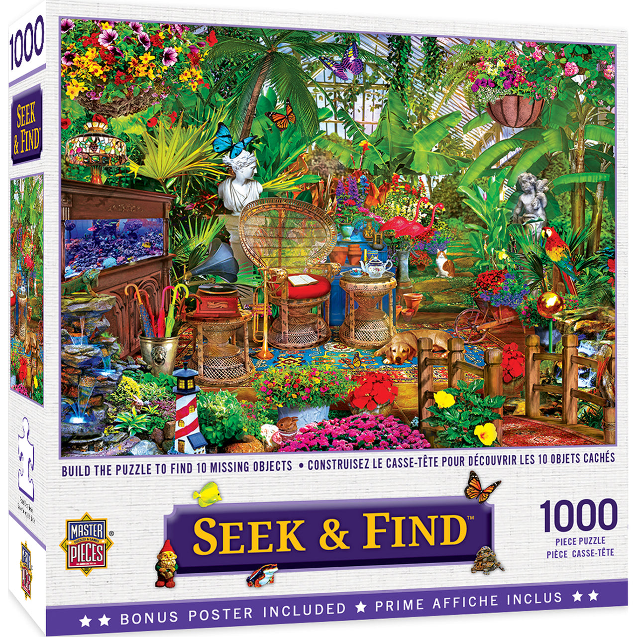 Seek & Find - Garden Hideway 1000pc Puzzle