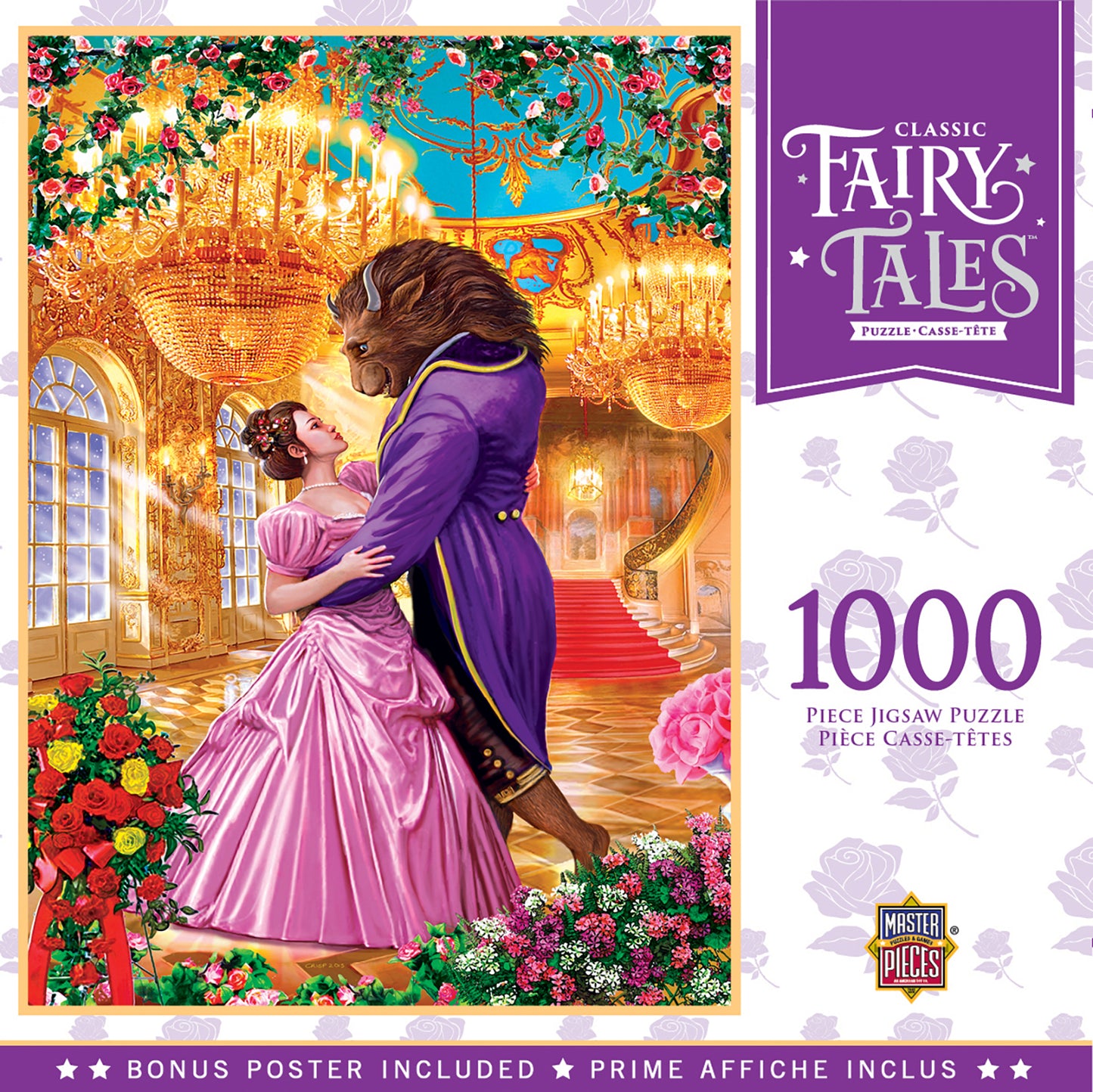 Classic Fairy Tales - Beauty and the Beast 1000pc Puzzle