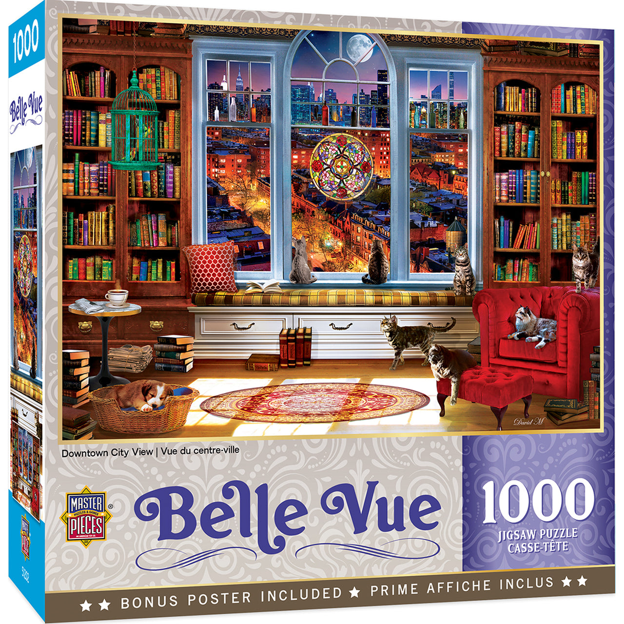 Belle Vue - Downtown City View 1000pc Puzzle