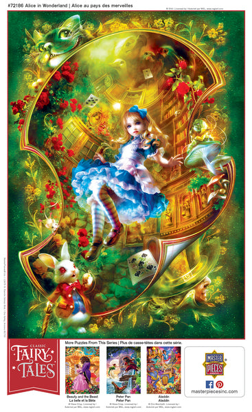 Classic Fairy Tales - Alice in Wonderland 1000pc Puzzle