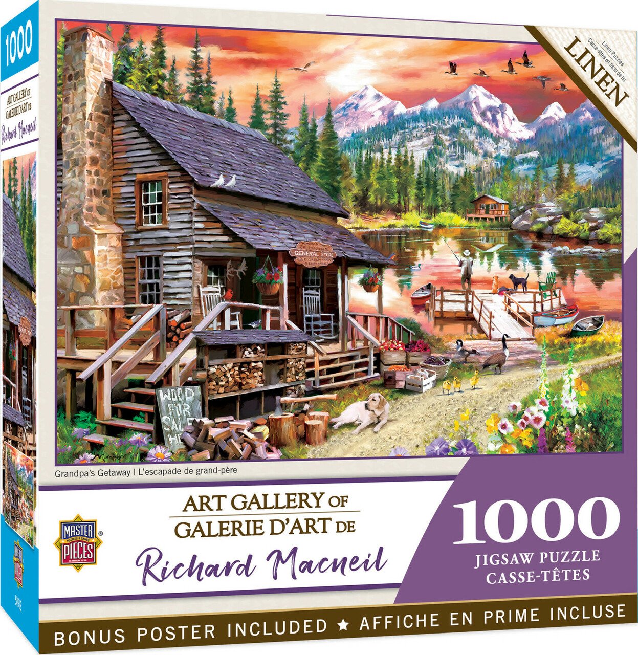 Art Gallery - Grandpa's Getaway 1000pc Puzzle