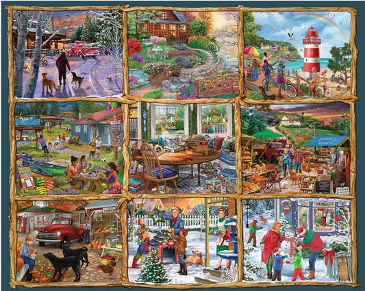 For All Seasons (1775pz) - 1000 Piece Jigsaw Puzzle