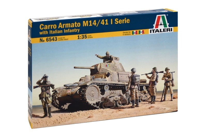 6543S 1/35 M14/41 w/Italian Infantry