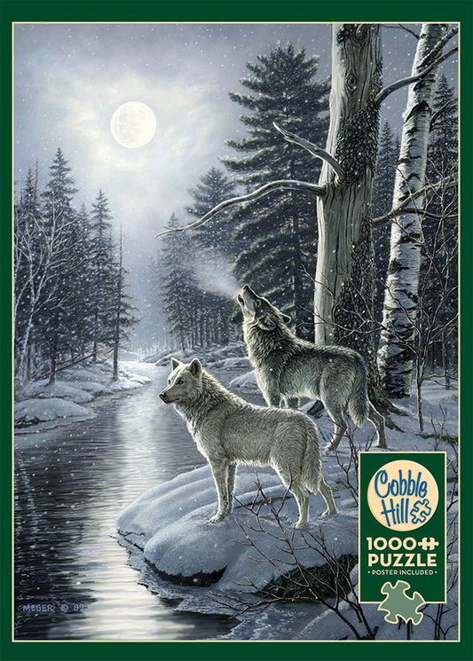 Wolves by Moonlight