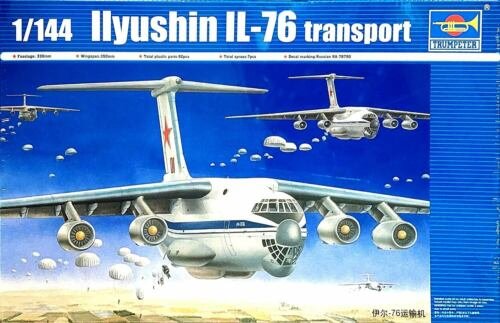 03901 1:144 Trumpeter Ilyushin IL-76 Transport