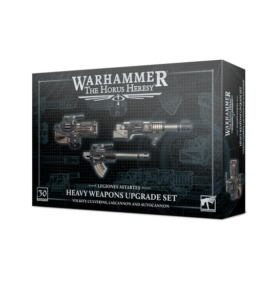 WARHAMMER THE HORUS HERESY - LEGIONES ASTARTES HEAVY WEAPONS UPGRADE SET VOLKITE CULVERINS LASCANNON & AUTOCANNON 31-13