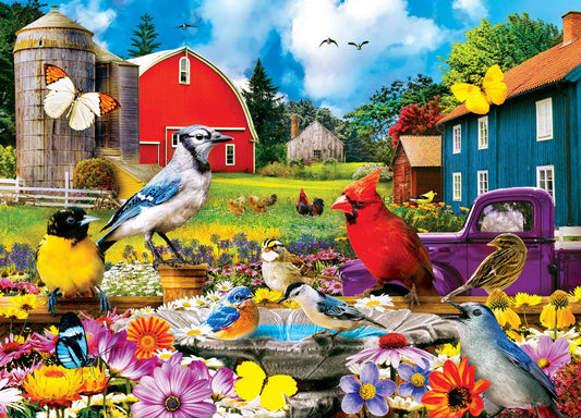 Wild & Whimsical - On the Fence 1000pc Puzzle