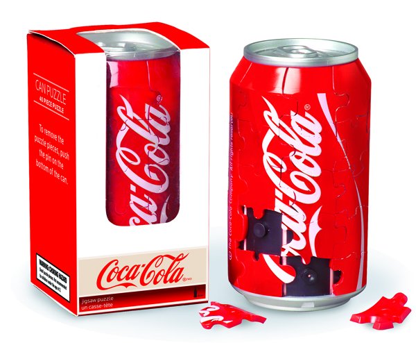 Coca-Cola 3-D Can Puzzle