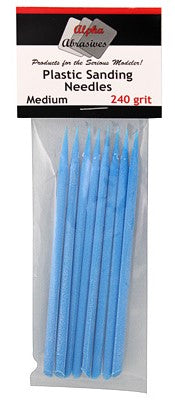 #0402 Plastic Sanding Needles Medium Grit