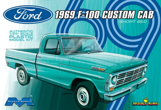 '69 FORD F-100 CUSTOM CAB 1:25