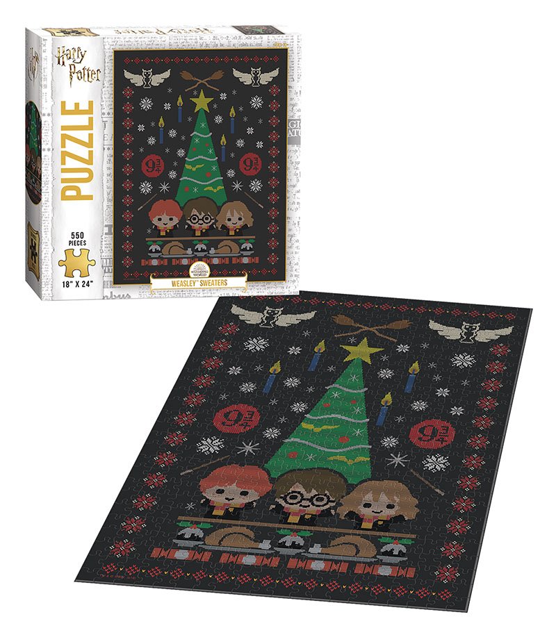 Harry Potter™ “Weasley™ Sweaters” 550 Piece Puzzle