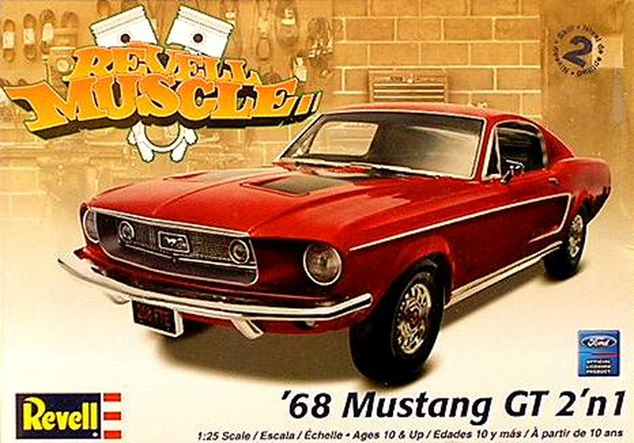 '68 Mustang Gt 2'n1 1:25