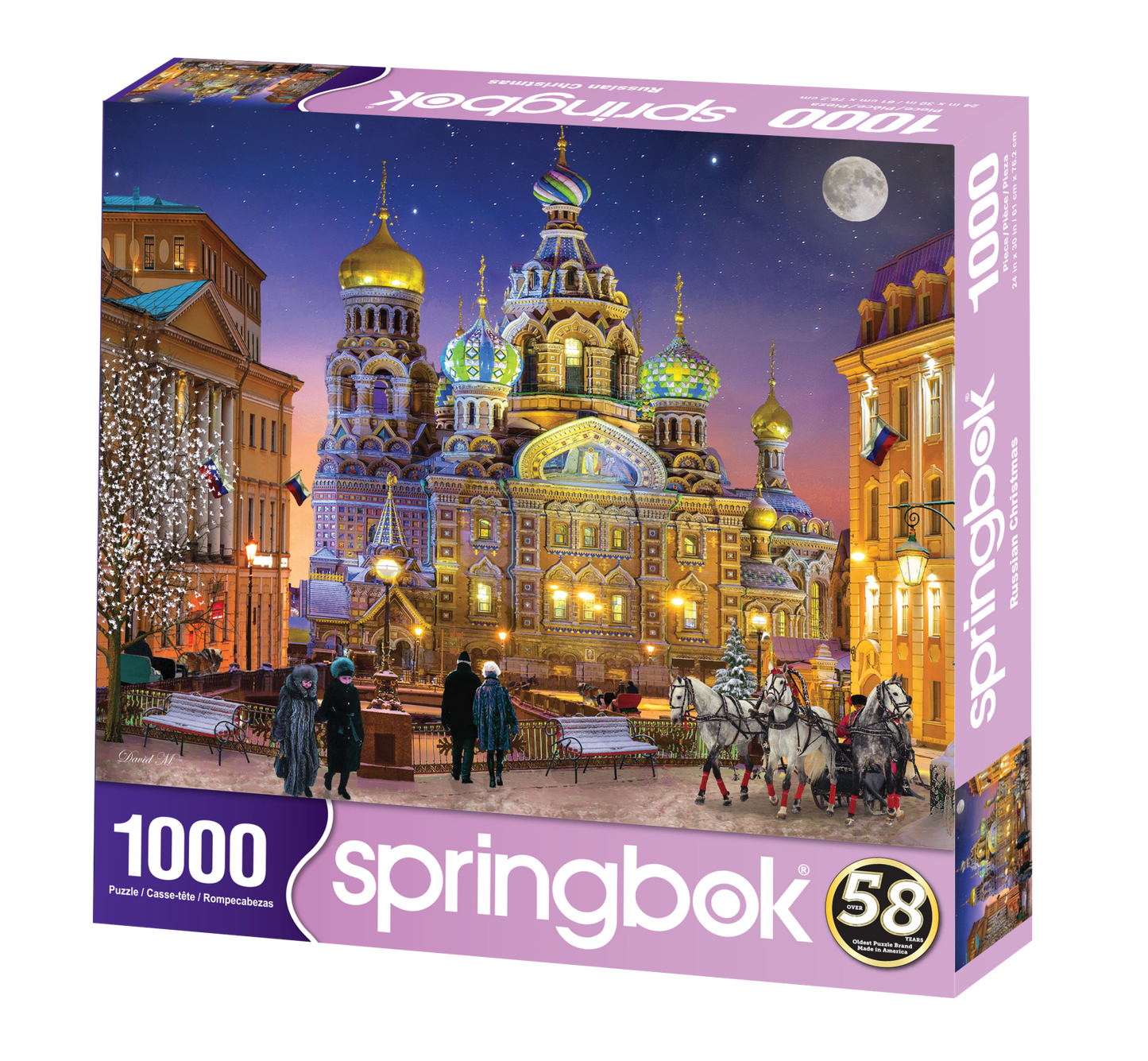 Russian Christmas 1000 Piece Springbok