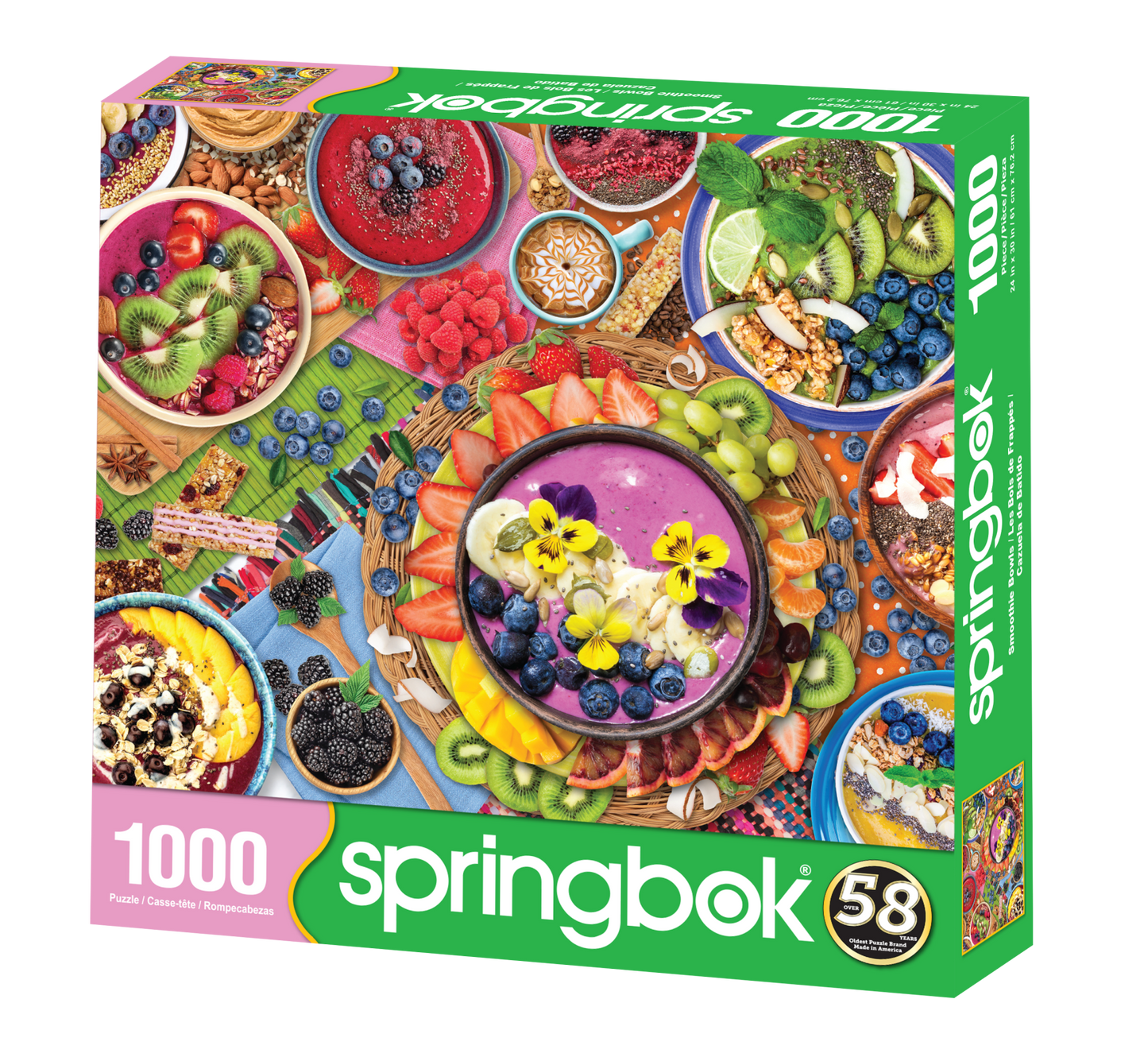 Smoothie Bowls- NEW 1000 Piece Springbok