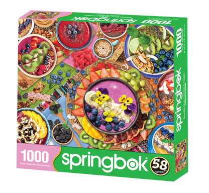 Smoothie Bowls- NEW 1000 Piece Springbok